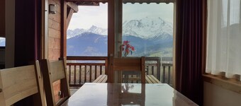 F4 apartment in chalet facing Mont Blanc (pets not allowed)