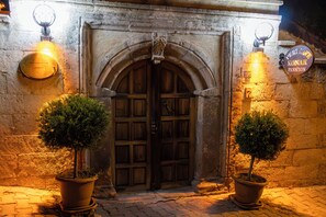 Entrée de l’hébergement