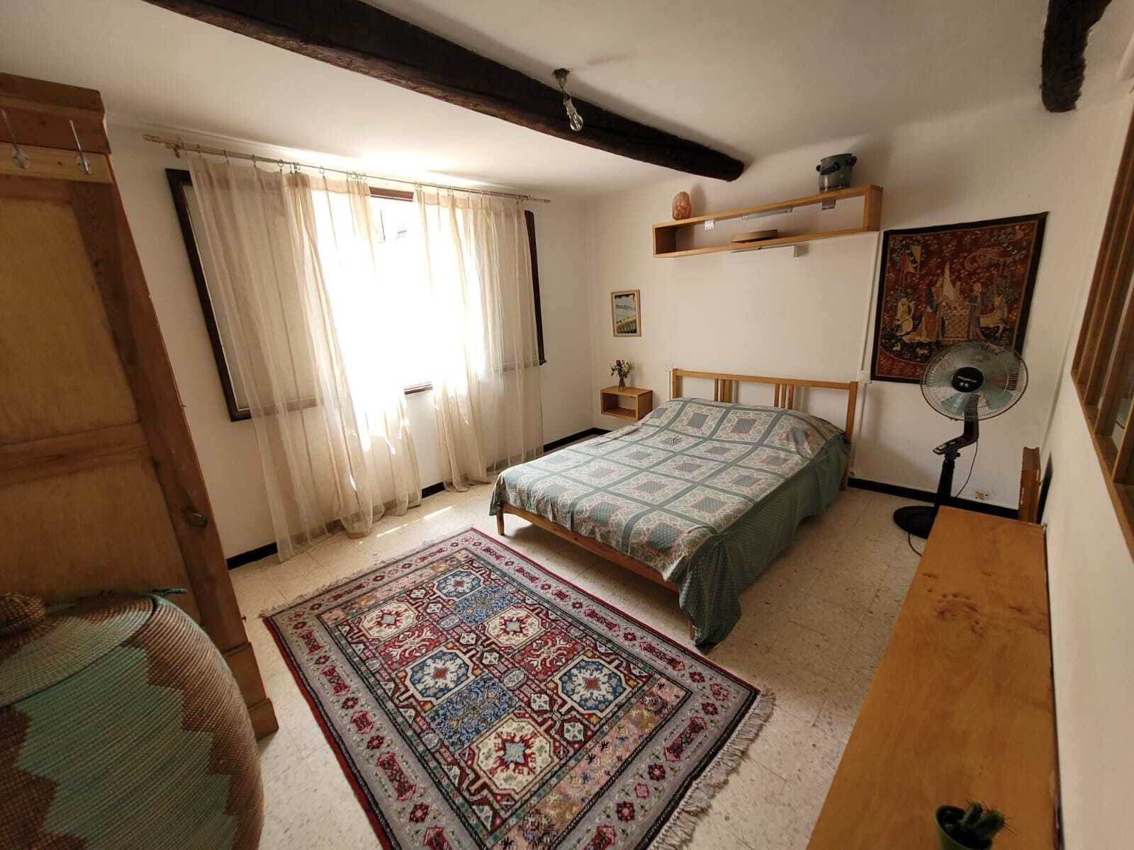 2 chambres, bureau, Wi-Fi, draps fournis