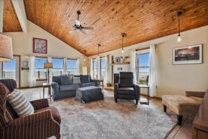 Flat-screen TV, DVD player, offices