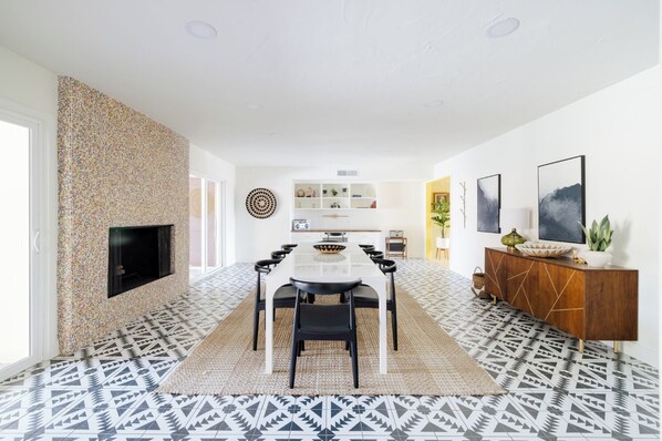 Dining - The Palmcroft by LuxeKey | Unique Maximalist Home w/Pool & Casita (Paradise Valley)