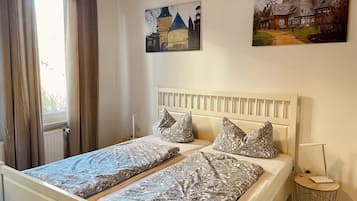 2 habitaciones, wifi gratis y ropa de cama
