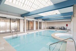 Indoor pool, a heated pool