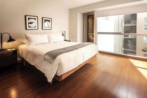 1 غرفة نوم ومكواة/لوح كي وواي فاي وملاءات أسرّة