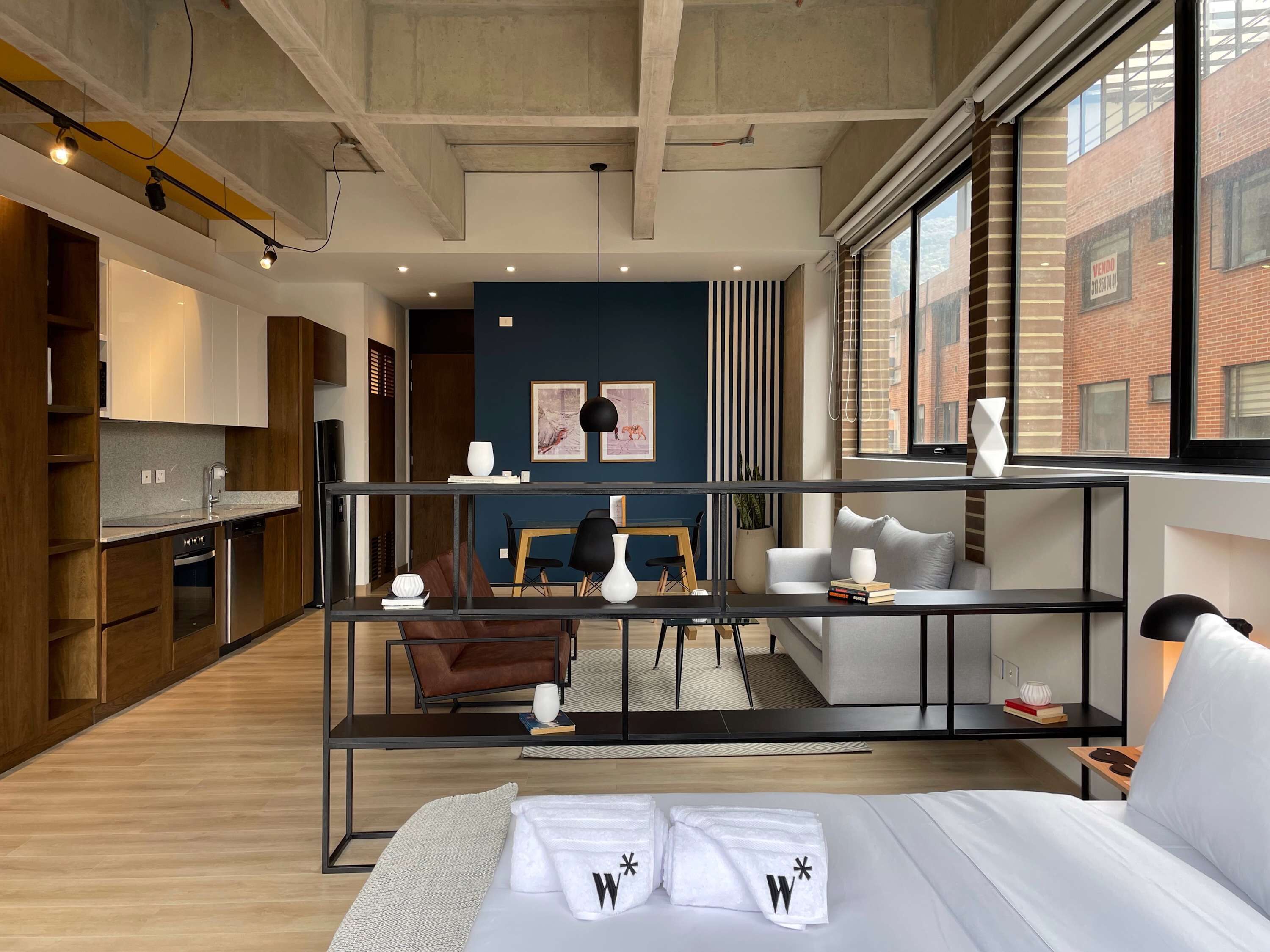 1 bedroom, desk, iron/ironing board, WiFi