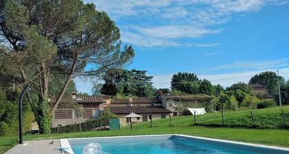 Typical Tuscan farmhouse with Private Saltwater Pool and immense Garden