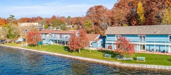 Fire pit, beach access, yard games, and more