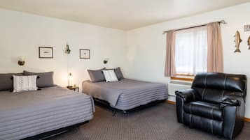 1 多间卧室、熨斗/熨衣板、WiFi、床单