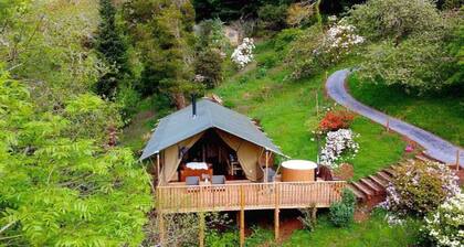 Lower Coombe Royal- Orchard Lodge with Hot Tub