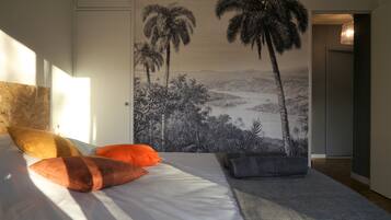 2 bedrooms, iron/ironing board, travel cot, free WiFi