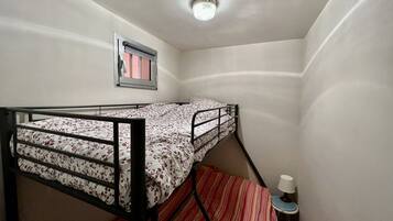 1 makuuhuone, vuodevaatteet