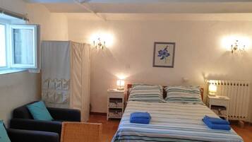 1 chambre, Wi-Fi, draps fournis