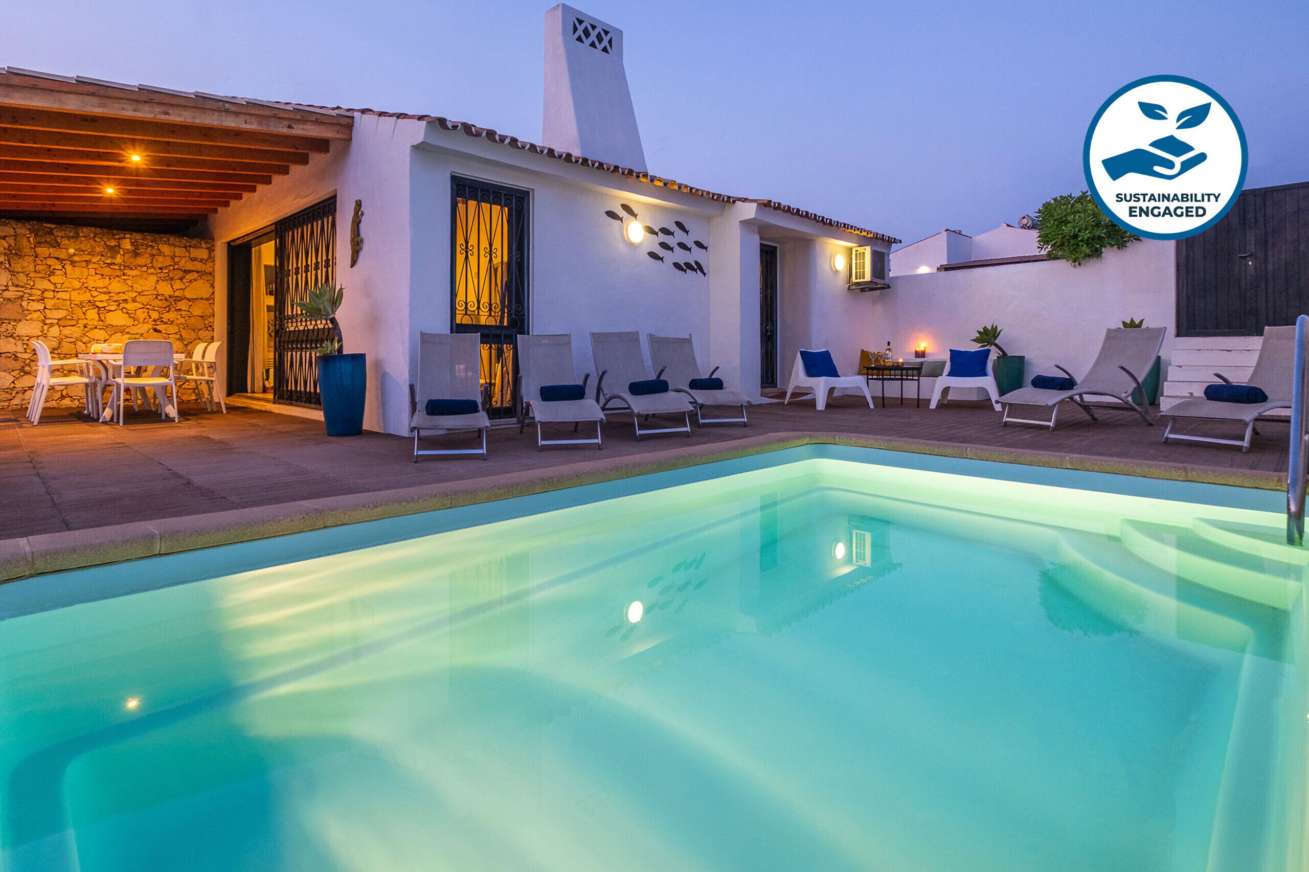 Piscine chauffée