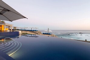 Outdoor pool, a heated pool - Luxury Grand Master Suite with ocean and infinity pool views (Cabo San Lucas)
