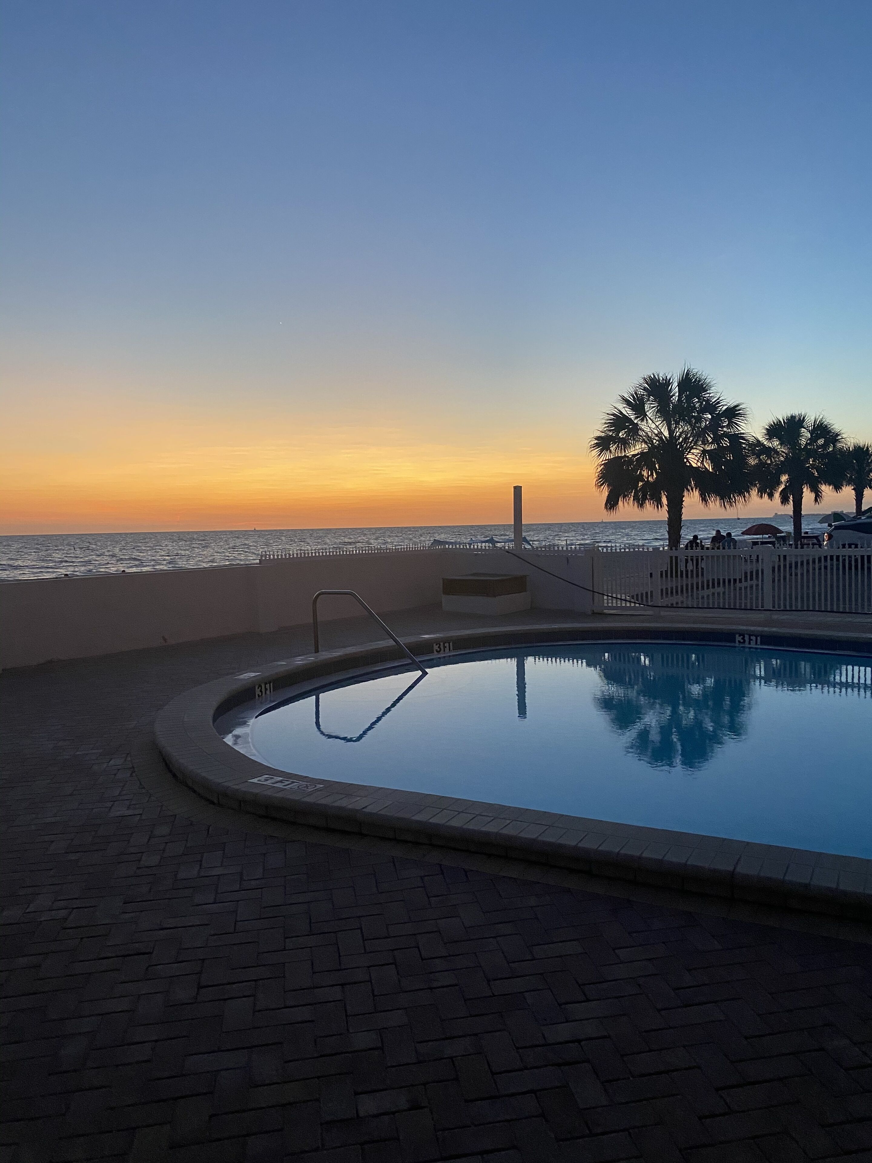 Außenpool, beheizter Pool