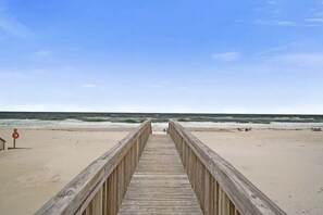 På stranden, liggestole