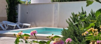 "Belmar"@MARISOL: 400m to the beach, private pool, A/C, WiFi, dog beach