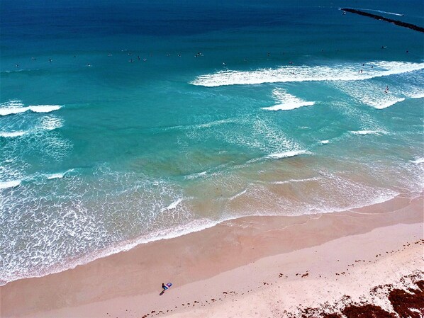 Beach nearby, beach towels