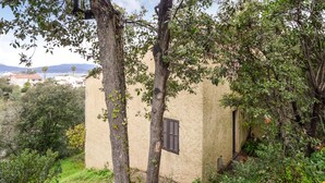 A building with a textured wall and a window with shutters. - 2 bedroom lovely home in Grosseto-Pugna (Grosseto-Pugna)
