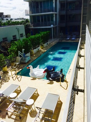 Außenpool, beheizter Pool