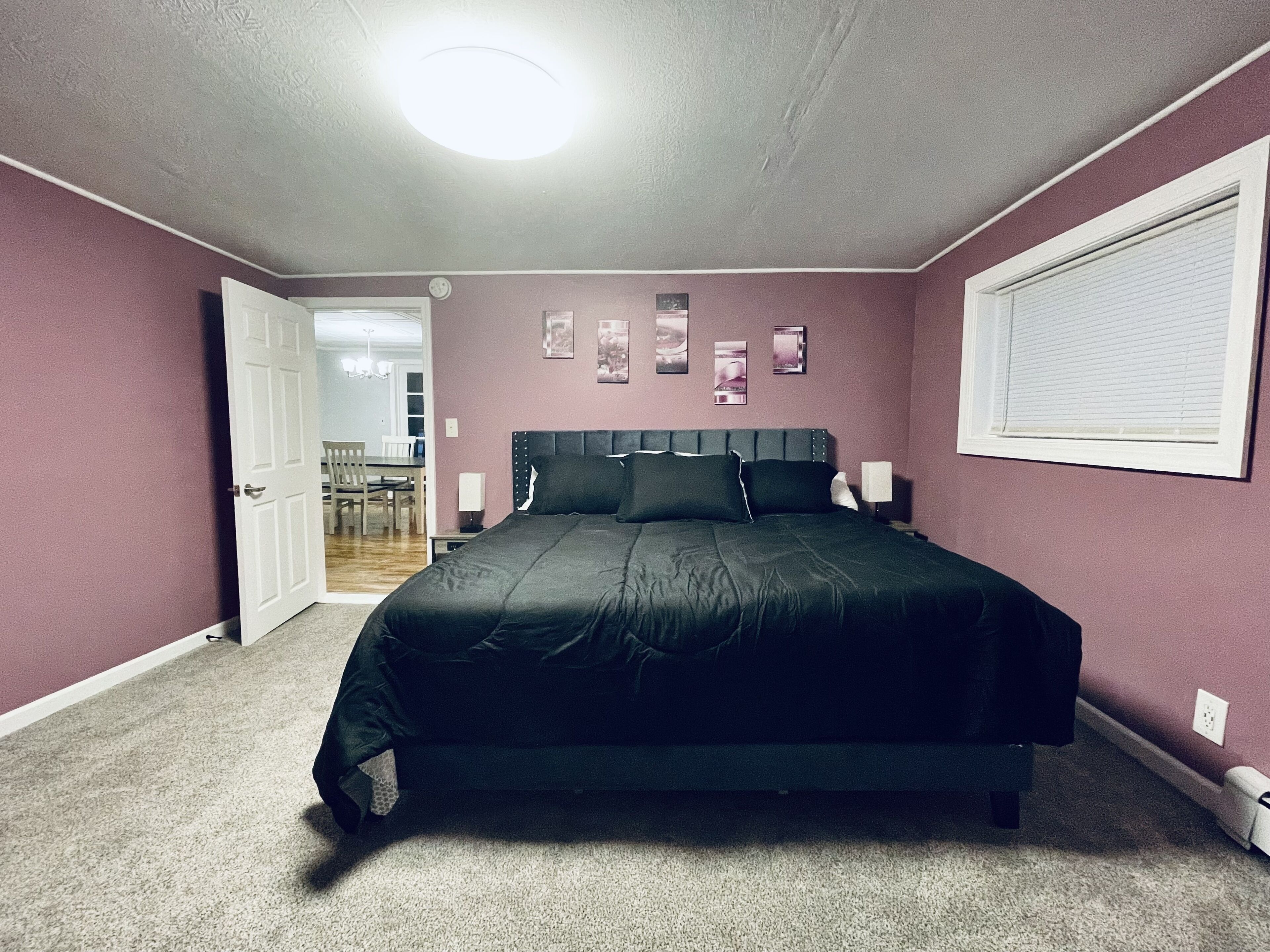 3 chambres, bureau, Wi-Fi gratuit, draps fournis