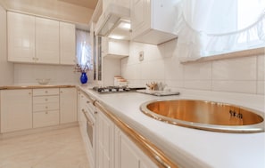 Kühlschrank, Herdplatte, Geschirrspüler