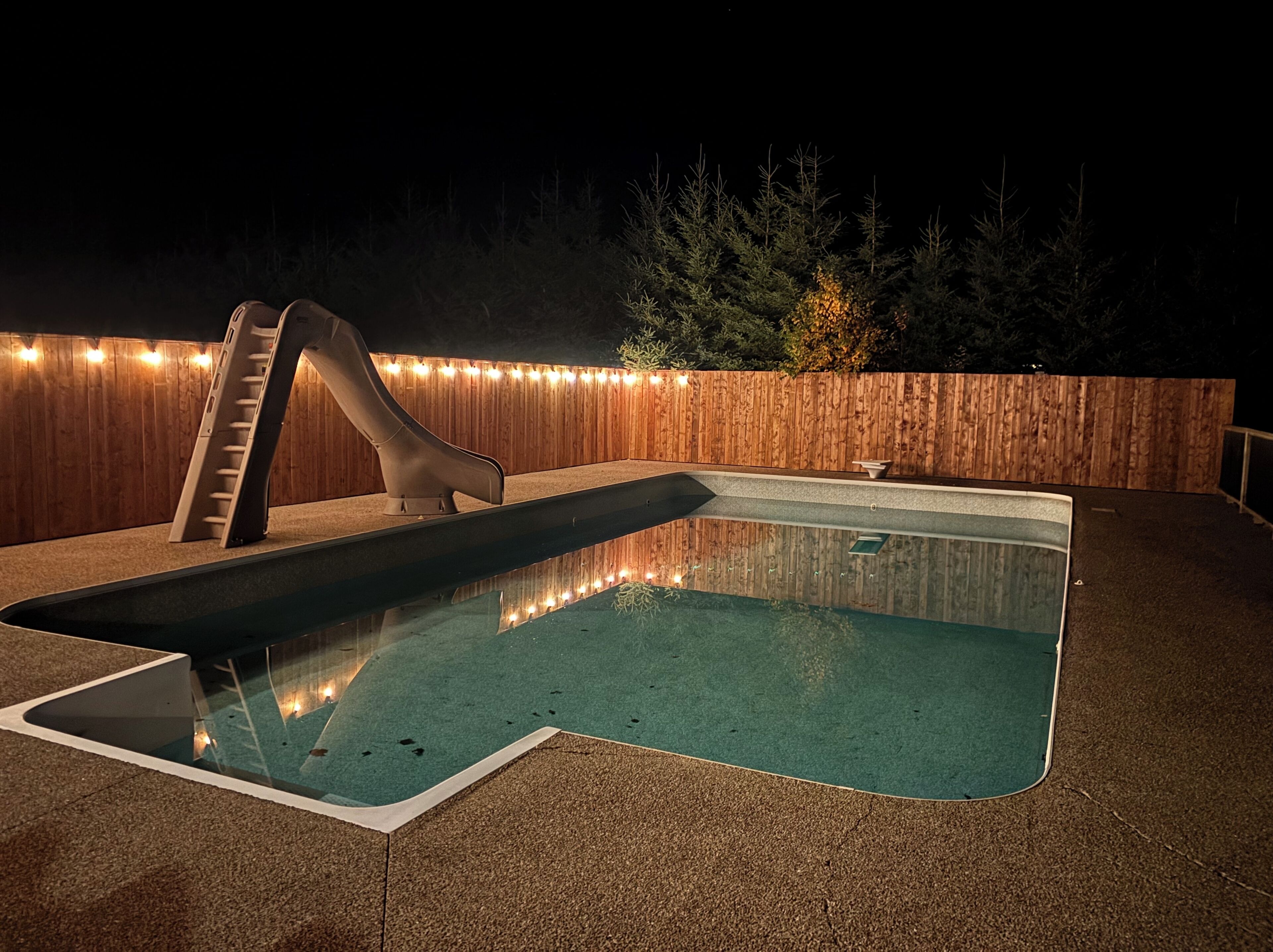 Udendørs pool, opvarmet pool