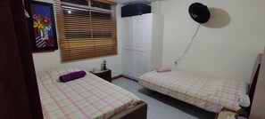 2 chambres, Wi-Fi, literie fournie