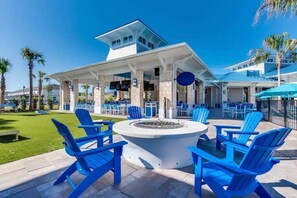 Outdoor dining - 6 Bedroom Disney Pool&Spa Villa/Gameroom/Disney (Davenport)