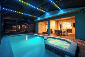 A heated pool - 6 Bedroom Disney Pool&Spa Villa/Gameroom/Disney (Davenport)