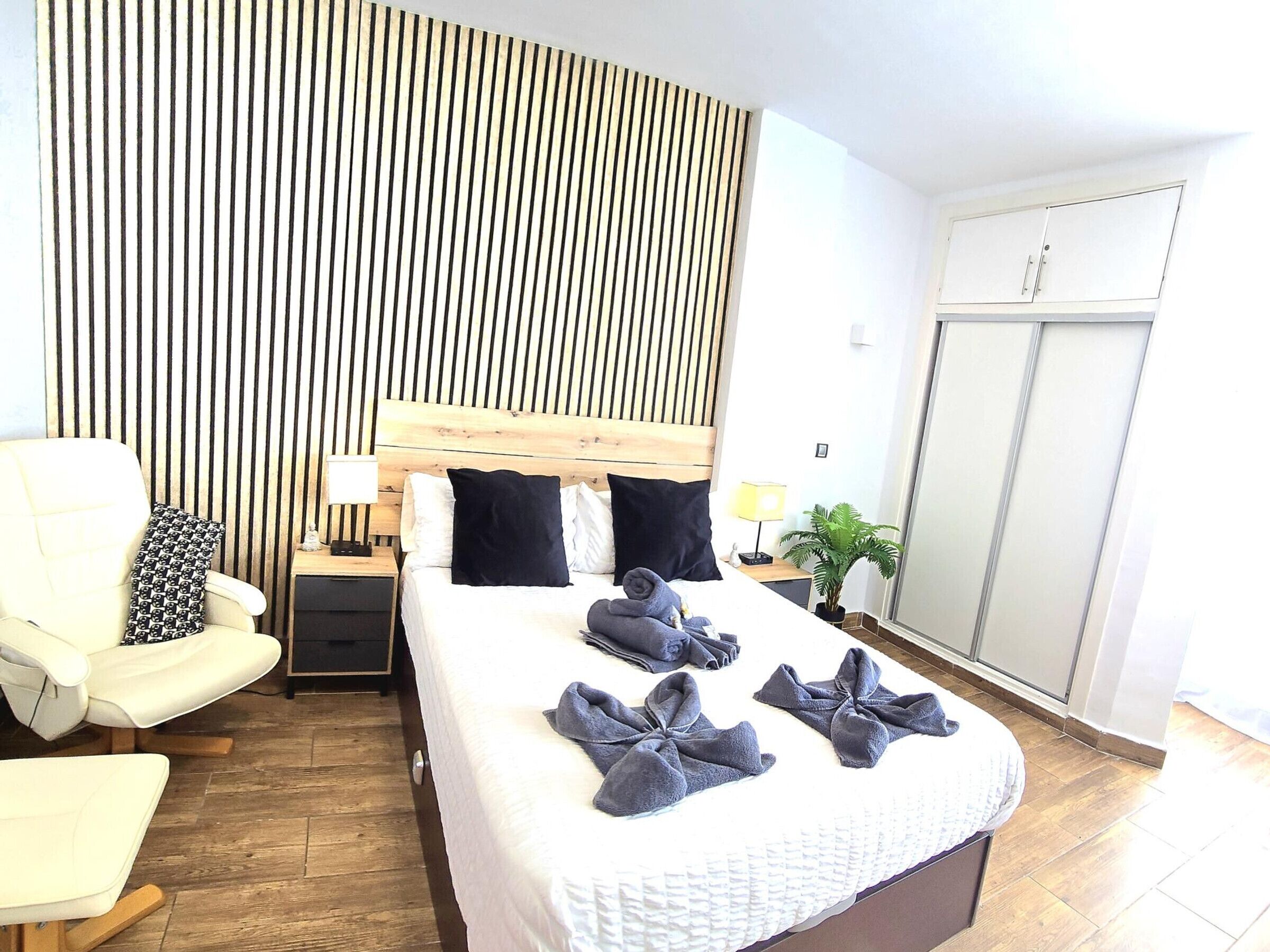 1 sovrum, gratis wi-fi och sängkläder