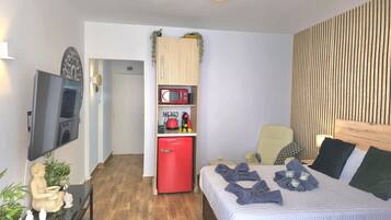 1 dormitorio, wifi gratis, ropa de cama