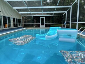 Piscine chauffée