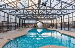 Et oppvarmet basseng