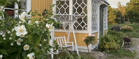 Majoituspaikan julkisivu