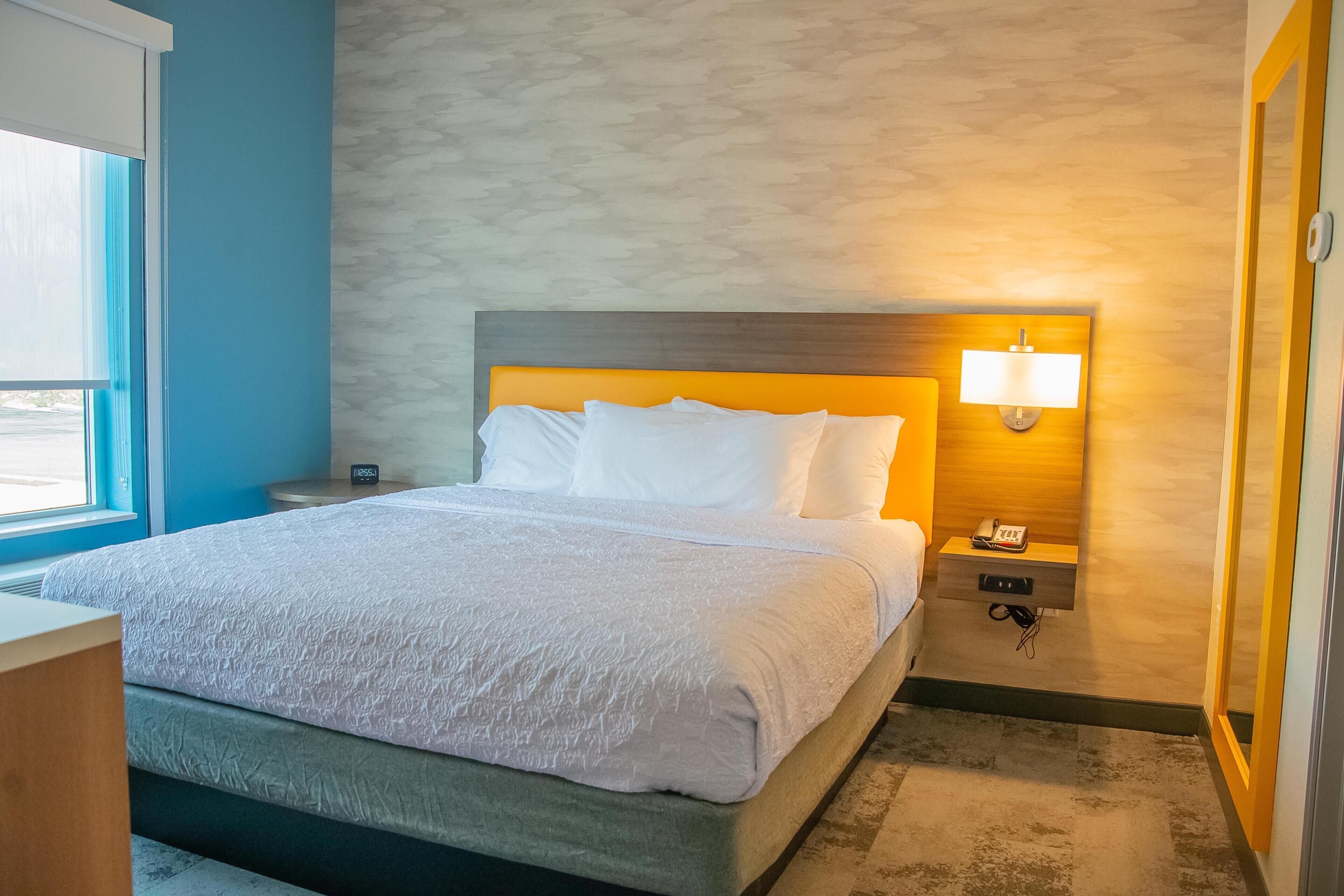 Iron/ironing board, free WiFi, alarm clocks