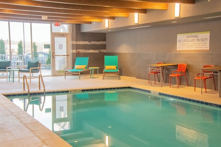Una piscina techada