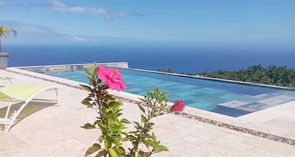 Villa Maho with breathtaking views