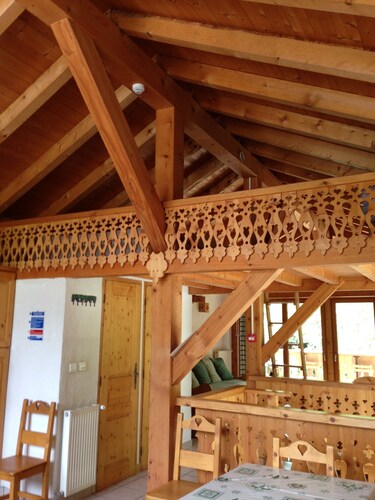 Joli chalet  familial au centre du village