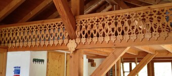 Pretty family chalet in the village center