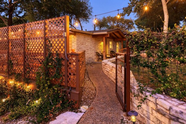 Overnattingsstedets uteområder