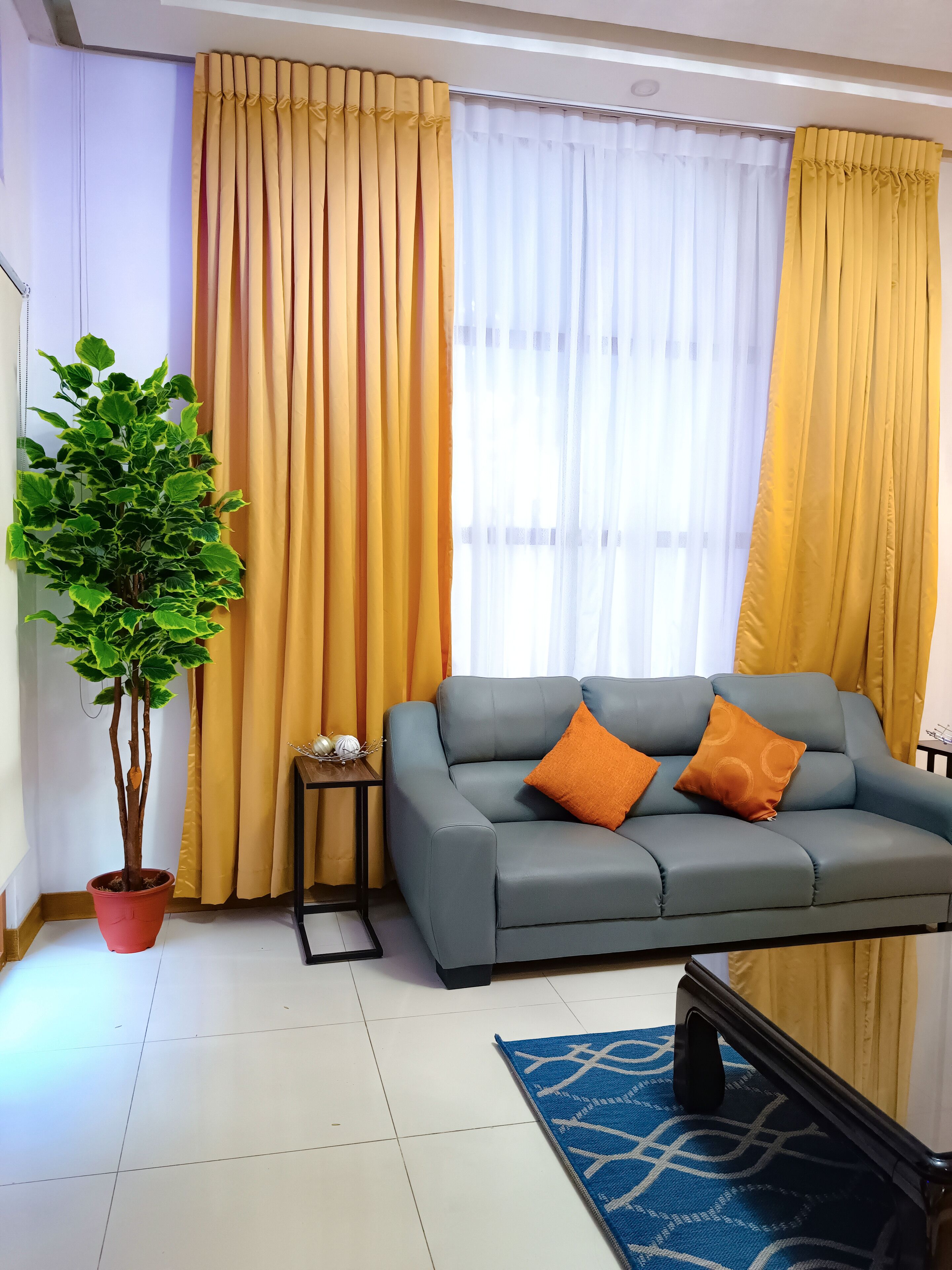 grand villa, 4 bedrooms | living area | 40-inch led tv with digital channels, tv