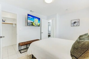 2 dormitorios, tabla de planchar con plancha, wifi gratis y ropa de cama