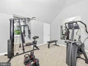 Fitness facility - The Rosemont Mansion: Steps from Main Street (Mercersburg)