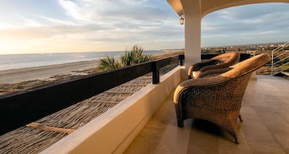 Ocean front villa that has been recently remodeled.