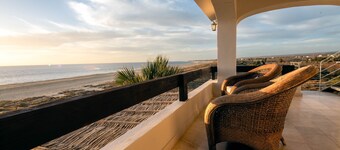 Ocean front villa that has been recently remodeled.