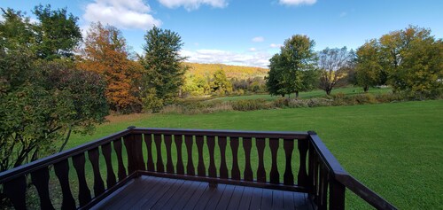 2 Mins. from Watkins Glen Racetrack & Central to FLX Wine Trail touring.