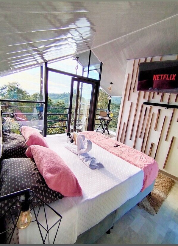 1 غرفة نوم وواي فاي مجانًا وملاءات أسرّة