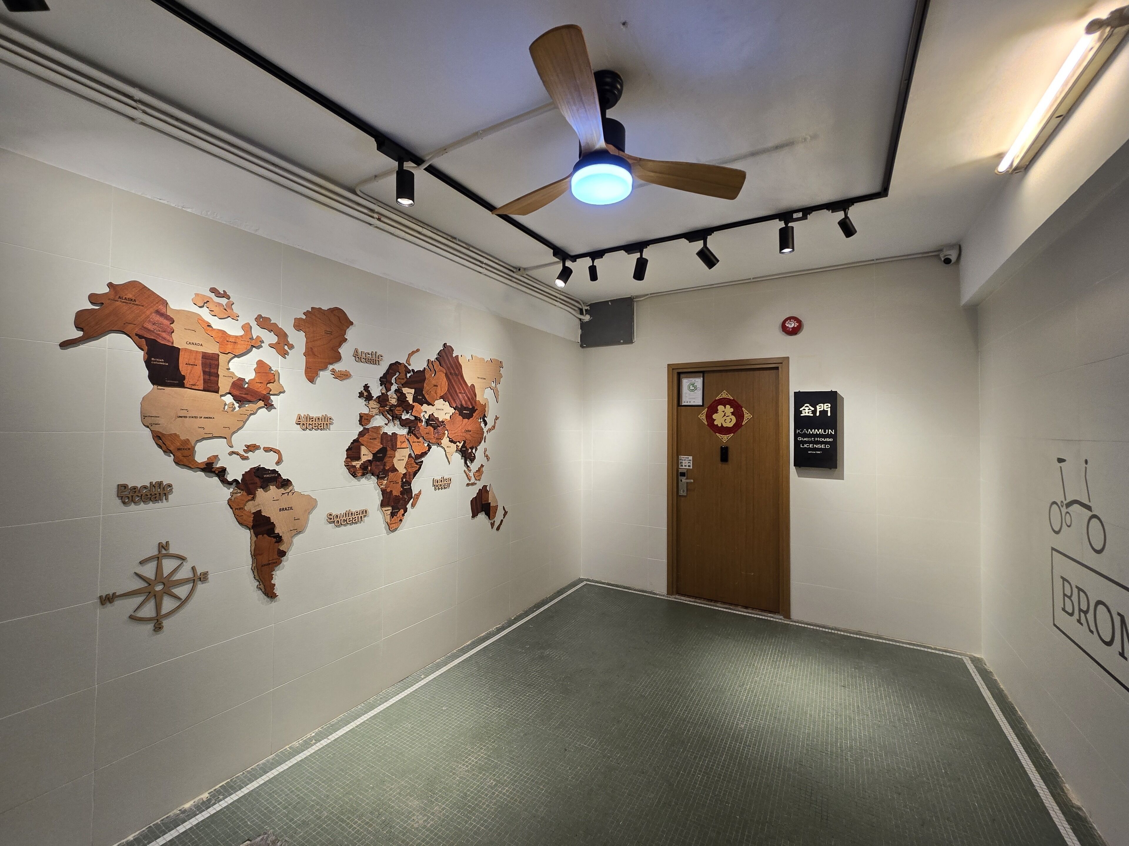 Fassade der Unterkunft