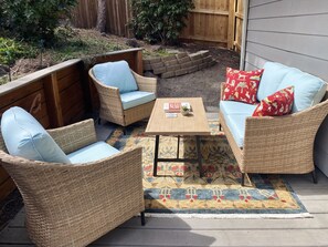 Terrace/patio - Parkridge at Pilot Butte - Warm & Modern Bend Ski/Outdoor Basecamp (Bend)